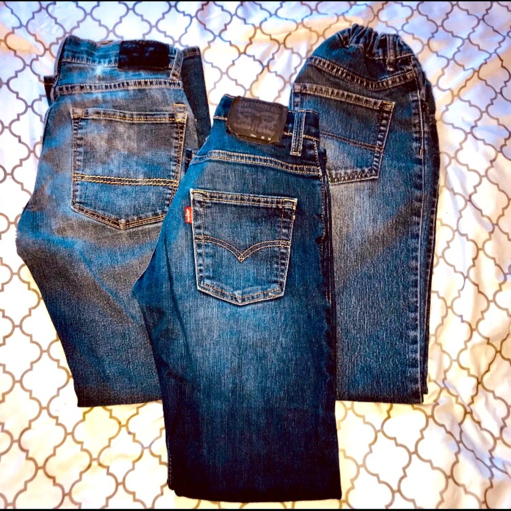 Boys jeans bundle lot size 12-14